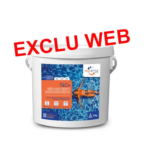 AUGMENTATEUR D'ALCALINITE TAC PLUS 5 kg - Ferte Piscines : Pisciniste Aube - Troyes Aube