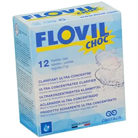 FLOVIL Pastilles clarifiant ultra-concentre - Ferte Piscines