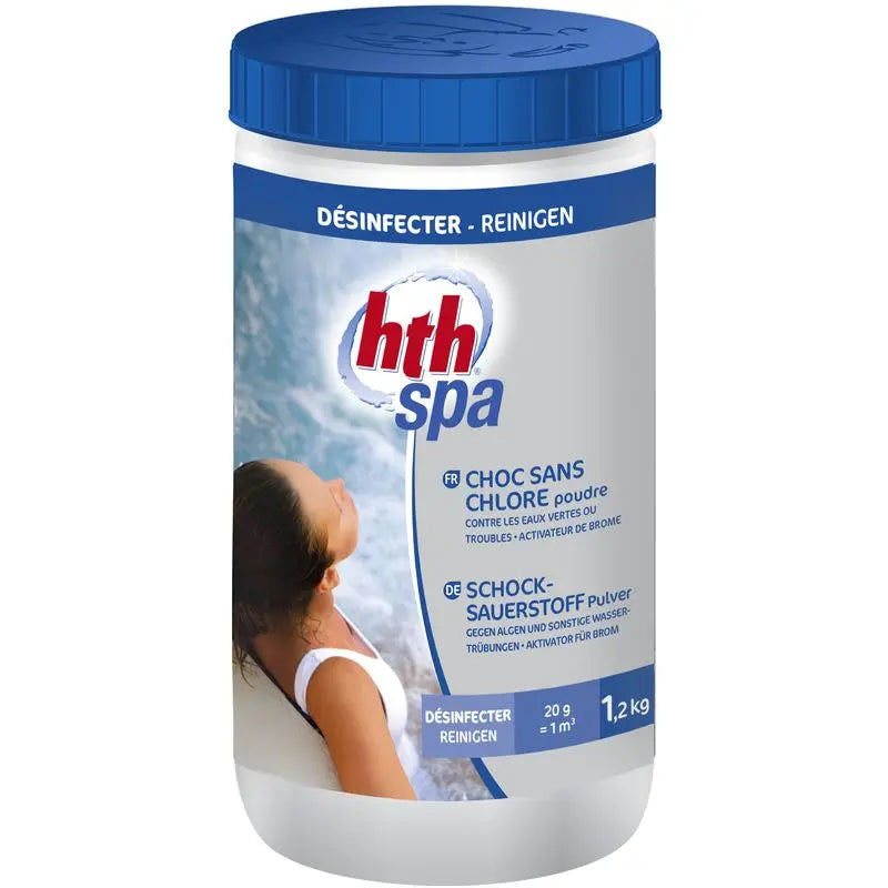 SPA CHOC SANS CHLORE poudre - HTH SPS - Ferte Piscines