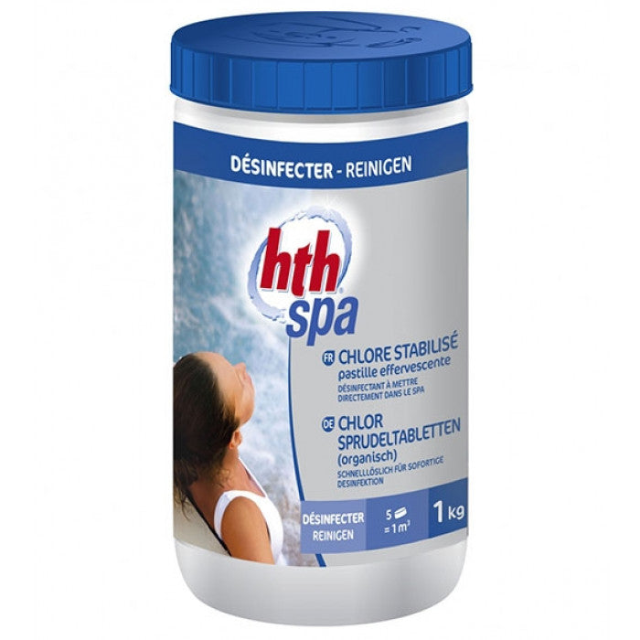 SPA CHLORE STABILISE pastille effervescente - HTH SPA